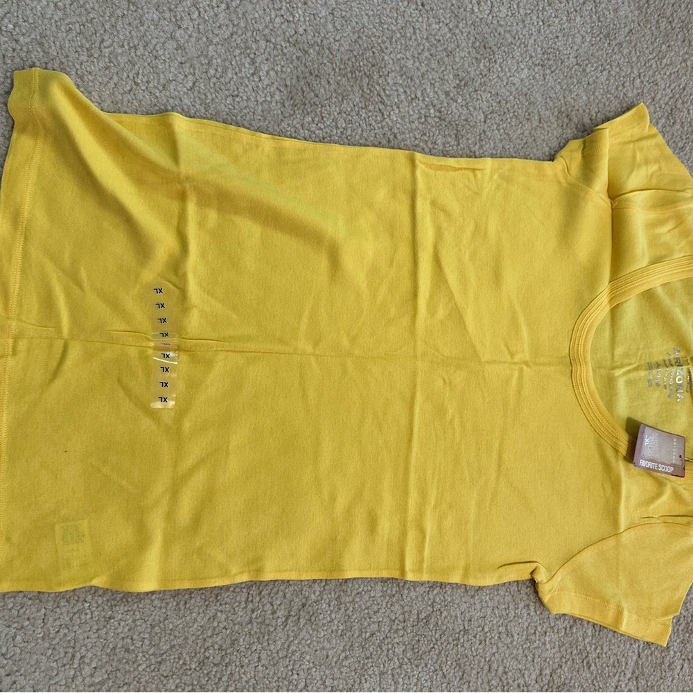 Arizona Jean Company Yellow Women's Top